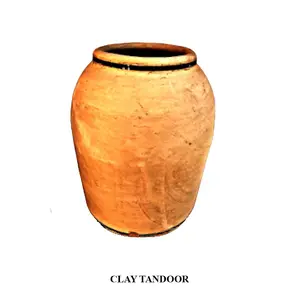 Yüksek kaliteli hafif tandoor ihracat hindistan kil terracotta tandoor fırın hint tarzı satılık