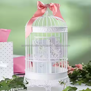 Cage à oiseaux antique en fer Article artisanal au prix de gros avec la meilleure qualité Article très bas de gamme - Product Image 3