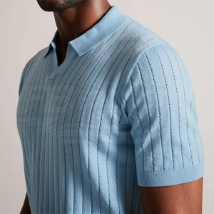 Custom Wholesale FONILBEST SPORTS WEARS 100% Cotton High Quality Breathable Casual Blank Design Front Logo Solid Men's T-Shirt - Product Image 2