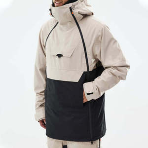 Professional Men's Waterproof <b>Ski</b> <b>Jacket</b> Windproof Thermal Anorak Snowboard Hooded Pullover Winter Mountain Sports Gear Coat - Product Image 1