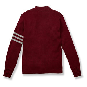 Make Your Custom Good Quality Casual V-Neck for Sorority/Fraternity/Schools/Colleges/Universities Logo Knitted <b>Cardigans</b> <b>Sweater</b> - Product Image 4