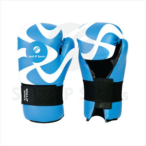 Gants semi-contact en gros avec rembourrage en mousse durable pour le Taekwondo, le Karaté et les arts martiaux – Gants semi-contact partiels pour le sparring - Product Image 3