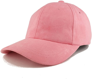 Unisex <b>Plain</b> Suede <b>Baseball</b> <b>Cap</b> with Custom Logo Adjustable Common Fabric Multi Solid Color Wholesale Suede Hats - Product Image 2