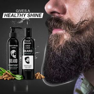 Shampooing et après-shampoing pour barbe bio pour hommes, marque privée OEM, rafraîchissant, nourrissant, hydratant, commandes en gros - Product Image 4
