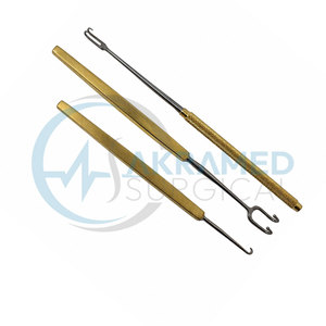 Ensemble de 3 crochets à une seule pointe Joseph de qualité supérieure en acier inoxydable, instrument de rhinoplastie et de chirurgie plastique, certifié CE, chirurgical - Product Image 3