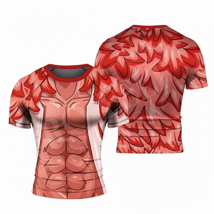 เสื้อแรชการ์ดออกแบบเองได้ ป้องกันรังสียูวี สำหรับออกกำลังกาย ฟิตเนส เล่นเซิร์ฟ ชกมวย ต่อสู้ คาราเต้ - Product Image 3