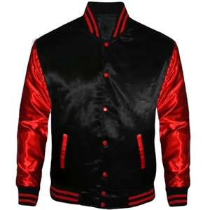 Custom Logo Front Polyester Men's Plus Size Hooded Winter Varsity Jacket with Baseball Letterman Design - Product Image 1