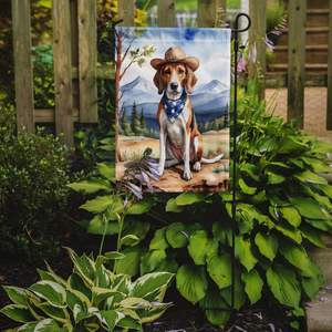 Multicolor American Foxhound Cowboy Welcome Garden Flag Mailbox Décoratif Yard Flag Banner for Patio Artwork for Flower Beds - Product Image 2
