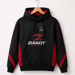 Sweat-shirt à capuche en molleton personnalisé, vente en gros, pull épais, sweat-shirt à logo personnalisé, ZIAKOT INDUSTRY, fabricant pakistanais - Product Image 4