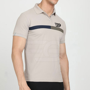 Camiseta Polo para Hombre, Corte Ajustado, Algodón, Manga Corta, Casual, Verano, Transpirable, Estilo Liso, Fabricante OEM, Camiseta Polo Clásica para Hombre - Product Image 4