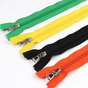 20cm 25cm 30cm 35cm 40cm Custom Colorful <b>Sewing</b> Open End Long Plastic Nylon Zipper for Jacket Garment Dress - Product Image 4