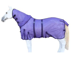 Manta Antimoscas para Caballos, Malla Transpirable, Manta de Protección Contra Moscas de Verano, Equipo Ecuestre - Product Image 3
