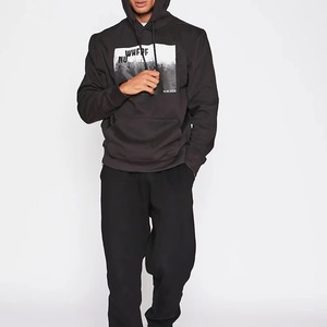 Sudadera con Capucha Estampada de Manga Larga para Hombre, de Alta Calidad, para Adultos, al por Mayor, Corte Regular, Suave y Cómoda, Ropa de Calle de Invierno, 100% Algodón - Product Image 3