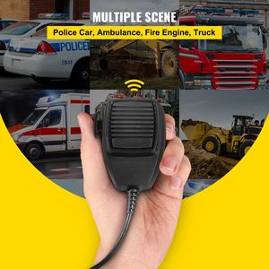 200W Kit di allarme del veicolo con 7 suono forte altoparlante PA sistema di emergenza sirena microfono per auto - Product Image 6