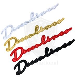 Letter Embroidery <b>Patch</b> Clean Edge Iron <b>on</b> <b>Sew</b> <b>on</b> Hat <b>Patches</b> for Casual Hats My Back Hurt Funny Quality 100% Embroidery Canvas - Product Image 6