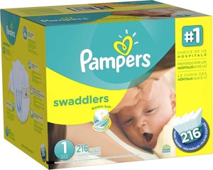 Pañales Pampers Swaddlers para Recién Nacidos/Talla 1 - Product Image 2
