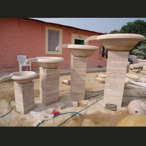 Estatuas de Búho de Piedra para Jardín, Diseño Rústico, Decoración para Exteriores, Par - Product Image 3