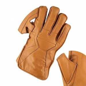 Wholesale Leather Two Finger <b>Gaming</b> <b>Glove</b> Hand Grip Breathable Anti Sweat Graphene Fingertip Esports Billiards <b>Glove</b> - Product Image 1