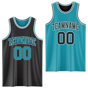 Maillot de basketball en gros : Créez votre propre tenue de basketball par sublimation pour homme et femme – Maillot de basketball vierge réversible - Product Image 1