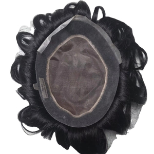 Peluca de Cabello Humano Mono de Calidad Premium Austriaca Taz Hair Bangladesh con Estilo de Ondas Sueltas y Ondas Profundas Naturales - Product Image 1