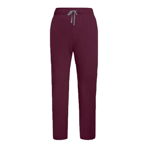 Women's Knitted Hospital Scrub Pants with Drawstring Waistband for Medical Uniforms Cheapest medical scrubs set - Product Image 1