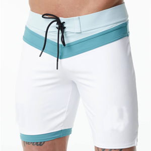 Swimming And Sports Men Casual Swim Beach Shorts With Drawstring Waist Design Quick Dry Men Beach Shorts - Product Image 6
