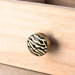 Boutons de tiroir en laiton Boutons d'armoire de luxe en marbre 1 Bouton d'armoire de porte en marbre et métal de luxe de qualité supérieure d'Inde - Product Image 2