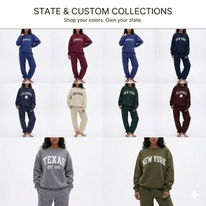 Breathable Autumn Winter 2 Piece <b>Sets</b> Women Pullover Tracksuits Fashionable Jogger <b>Sets</b> Ladies Vintage Casual Tracksuit <b>Sets</b> - Product Image 5