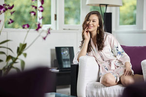 Pijamas de Invierno para Mujer al por Mayor, Conjuntos de Pijamas de 2 Piezas de Viscosa de Bambú, Fabricante Personalizado - Product Image 2