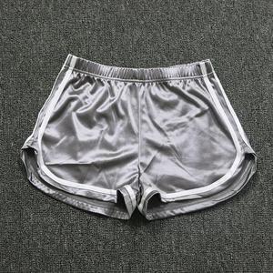 Shorts Deportivos para Mujer, Cintura Elástica, Corte Medio, Ecológicos, Spandex/Poliéster, Secado Rápido, Ligeros, para Gimnasio, Entrenamiento, Fitness, Color Sólido - Product Image 3