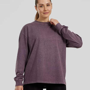 Prix de gros Vintage Dusk Comfort Oversize Manches Courtes Femme Coupe Slim Doux Respirant Polyester/Coton Streetwear d'été - Product Image 1