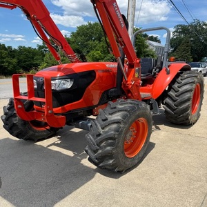 Tractor Compacto Kubota M6060 de Alto Rendimiento, 65HP, con Cargador Frontal, 4x4, para Agricultura y Trabajos Pesados - Product Image 2