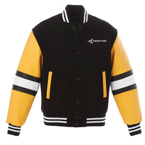 Streetwear Varsity <b>Jacket</b> Custom Logo Oversized Letterman <b>Jacket</b> for Men Women - Product Image 1
