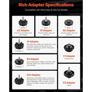 Kit Profesional de 12 Piezas para Purgado de Frenos, Juego de Adaptadores Duraderos con Mango Completo para Reparación de Frenos - Product Image 4