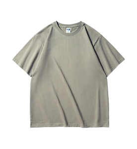 T-shirt Oversize de Luxe en Coton Lourd 300 GSM, Épaules Tombantes, Personnalisable avec Logo, Vêtement de Mode Streetwear pour Homme, DDP - Product Image 1
