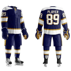 Uniforme de Hockey sobre Hielo 7V7 con Impresión Digital de Última Generación 2026 - Cómodo, Transpirable, de Secado Rápido, 100% Poliéster para Hombre, con Logotipo y Color Personalizados - Product Image 1