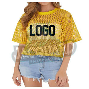 T-shirt en maille graphique imprimé sur mesure pour hommes, vêtements de sport décontractés, fournisseur OEM de marques privées - Product Image 4