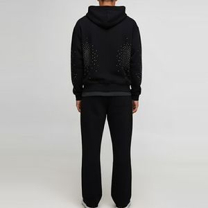 Survêtements Décontractés de Qualité Supérieure avec Strass – Vente Flash – Survêtements d'Hiver Personnalisés avec Strass pour le Streetwear - Product Image 2