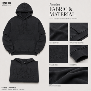 Custom logo <b>Zip</b>-Up Fleece Oversized <b>Hoodie</b> Men Customized Colors Tonal Embossed Logo Regular Sleeve Waterproof <b>Pocket</b> Winter - Product Image 5