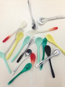 Cuchara de resina personalizada en el mejor color para uso doméstico y hotelero. Incluye cuchara para helado y ensalada. - Product Image 5