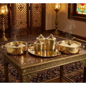 Copper Antique Finished Prime Quality Stainless Steel Round Shape Luxury Pumpkin Lids Casseroles And <b>Pots</b> In Impressive Price - Product Image 5