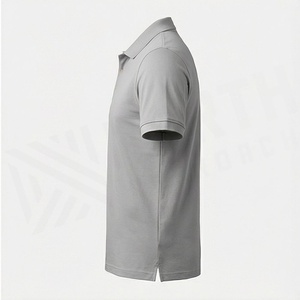 Camisetas Polo al Mejor Precio, de Algodón, Tallas Grandes, Lisas, Transpirables, con Logotipo Personalizado, Camisetas de Manga Corta para Hombre, Polo en Blanco - Product Image 3