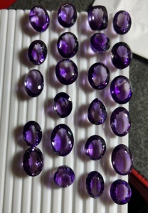 Améthyste naturelle de qualité AAA, formes variées, tailles personnalisables (10-30 mm), pierres précieuses en vrac pour la fabrication de bijoux - Product Image 3