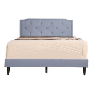 Letto Matrimoniale Glory Furniture Deb G1123 FB Tutto in Uno, Imbottito Blu - Product Image 6