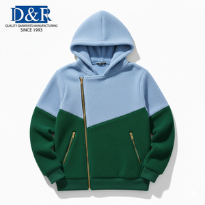 Fashion Daily Heavyweight Cotton Fleece Pocket Hoodie Set Malaysia Manufacturer Top Seller OEM Supplier Breathable Autumn Casual - Product Image 1