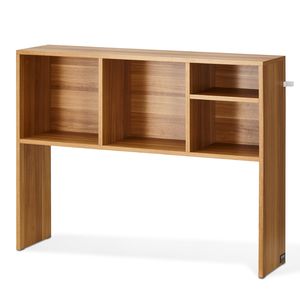 Organizador de Escritorio de Madera de 1 Nivel, 37\" X 9.4\" X 28.7\", con Almohadillas Antideslizantes, para Hogar, Dormitorio, Oficina, Exhibición de Libros - Product Image 1