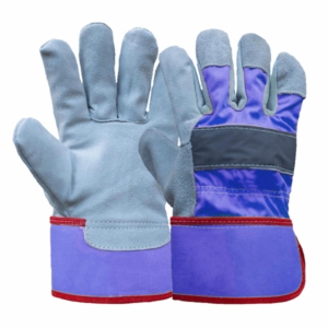 Guantes de Protección Personalizables de Cuero Vacuno Dividido, Certificación CE, 11 oz, Resistentes a la Abrasión y al Calor, para Trabajo Pesado - Product Image 5
