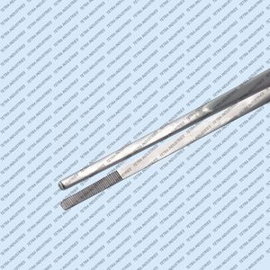 Pince à pansements professionnelle à pouce, 12 pouces, manuelle, en acier inoxydable, non verrouillable, instruments chirurgicaux CE - Product Image 2