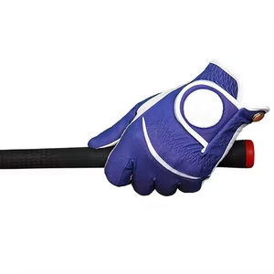 Gants de golf personnalisables avec logo imprimé, en cuir véritable antidérapant pour hommes et femmes, main gauche, sport - Product Image 5