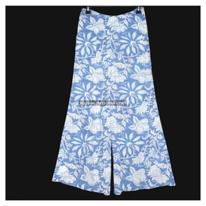 Hot Sale Block Print Wild Leg Cotton Palazzo European Clothing Women Regular Waist <b>Bell</b> Bottom Boho Harem Pants #1 Most Popular - Product Image 4